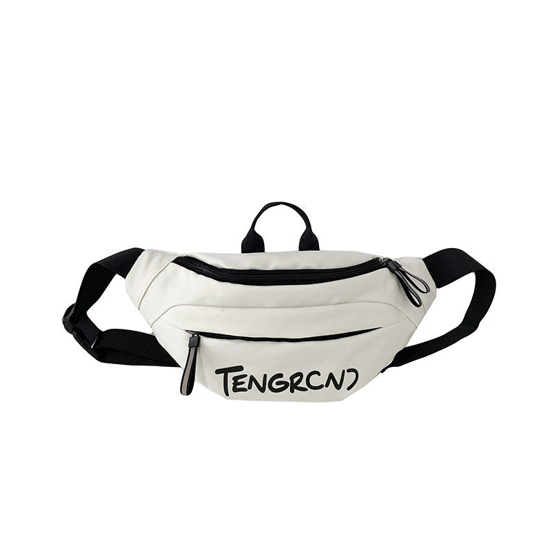 Chest Bag Men's Japanese Leisure Crossbody Sports Cargo Shoulder Bag