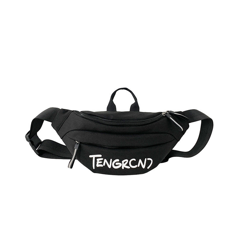 Chest Bag Men's Japanese Leisure Crossbody Sports Cargo Shoulder Bag