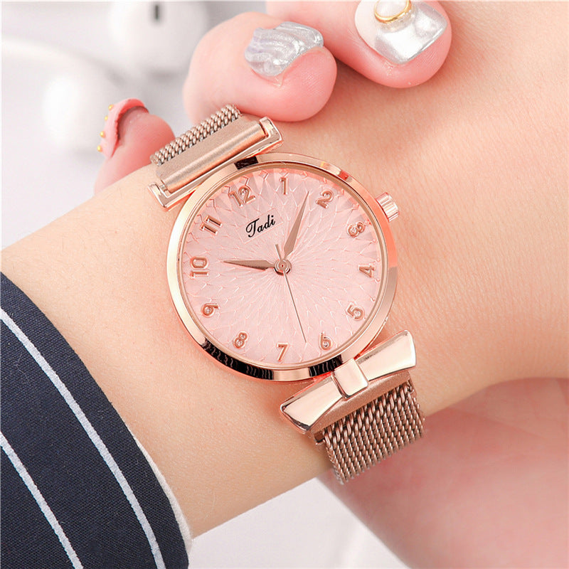 ✨ Elegant Diamond Watch & Jewelry Gift Set – Multiple Colors ✨